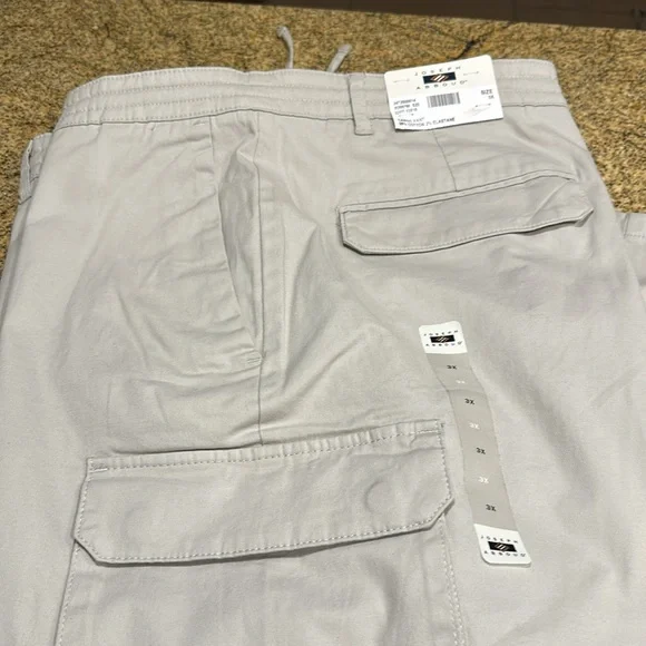 JOSEPH ABBOUD New Cargo Pants SIZE 3X Gray - Picture 5 of 7